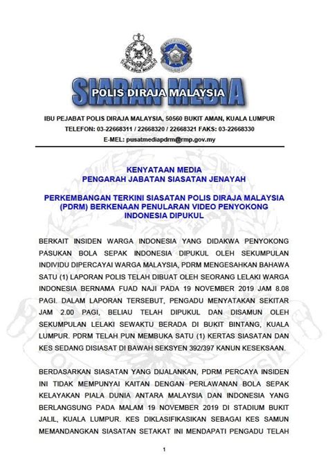 xfox scammer ke|KENYATAAN MEDIA PENGARAH JABATAN SIASATAN .